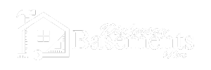 Dickerson Basements new logo horizontal white transparent